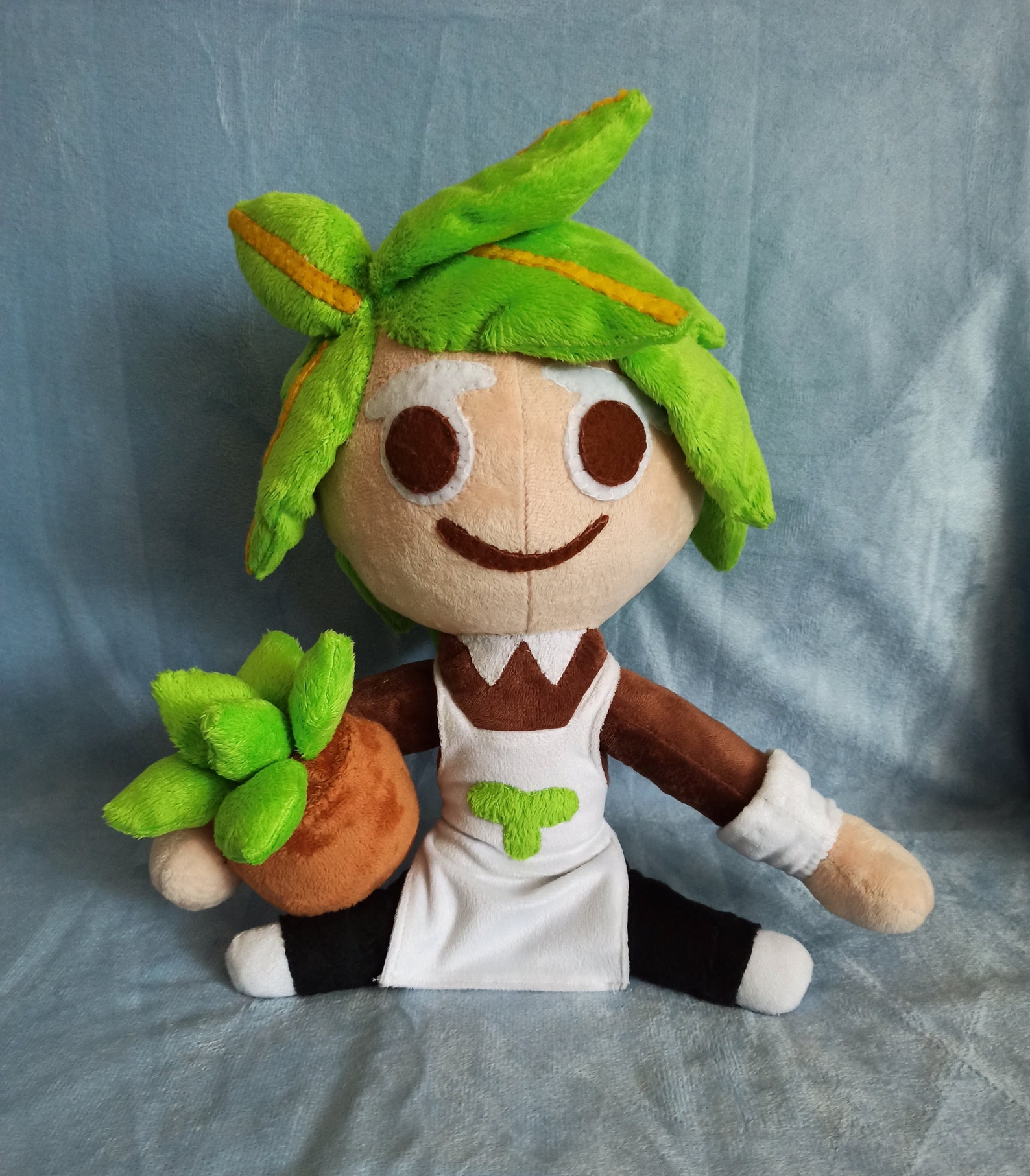 Herb Cookie 134 34 Cm Plush Toy Cookie Run Kingdom Etsy