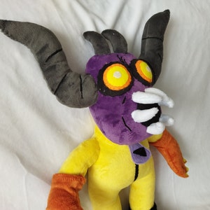 Moloch Dexter From It’s Spooky Month 16.5” (42 Cm) Plush Toy Erotoph - Etsy