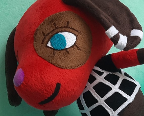 CHERRY ぬいぐるみ Cherry Dog Villager Animal Crossing Plush Toy 14,9″ (38 Cm