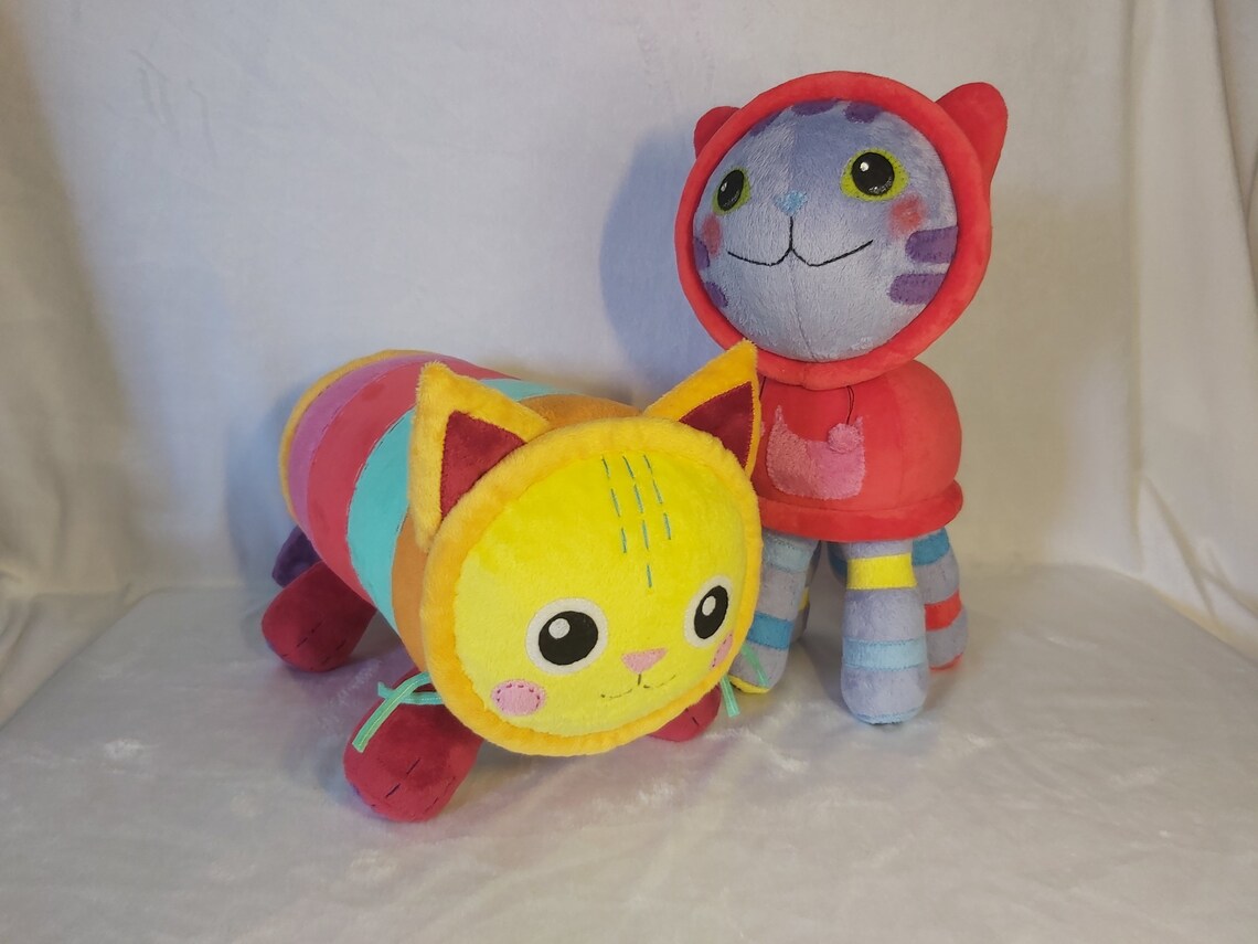 DJ Catnip Cat Gabby's Dollhouse Plush Premium Doll 138 Etsy Canada