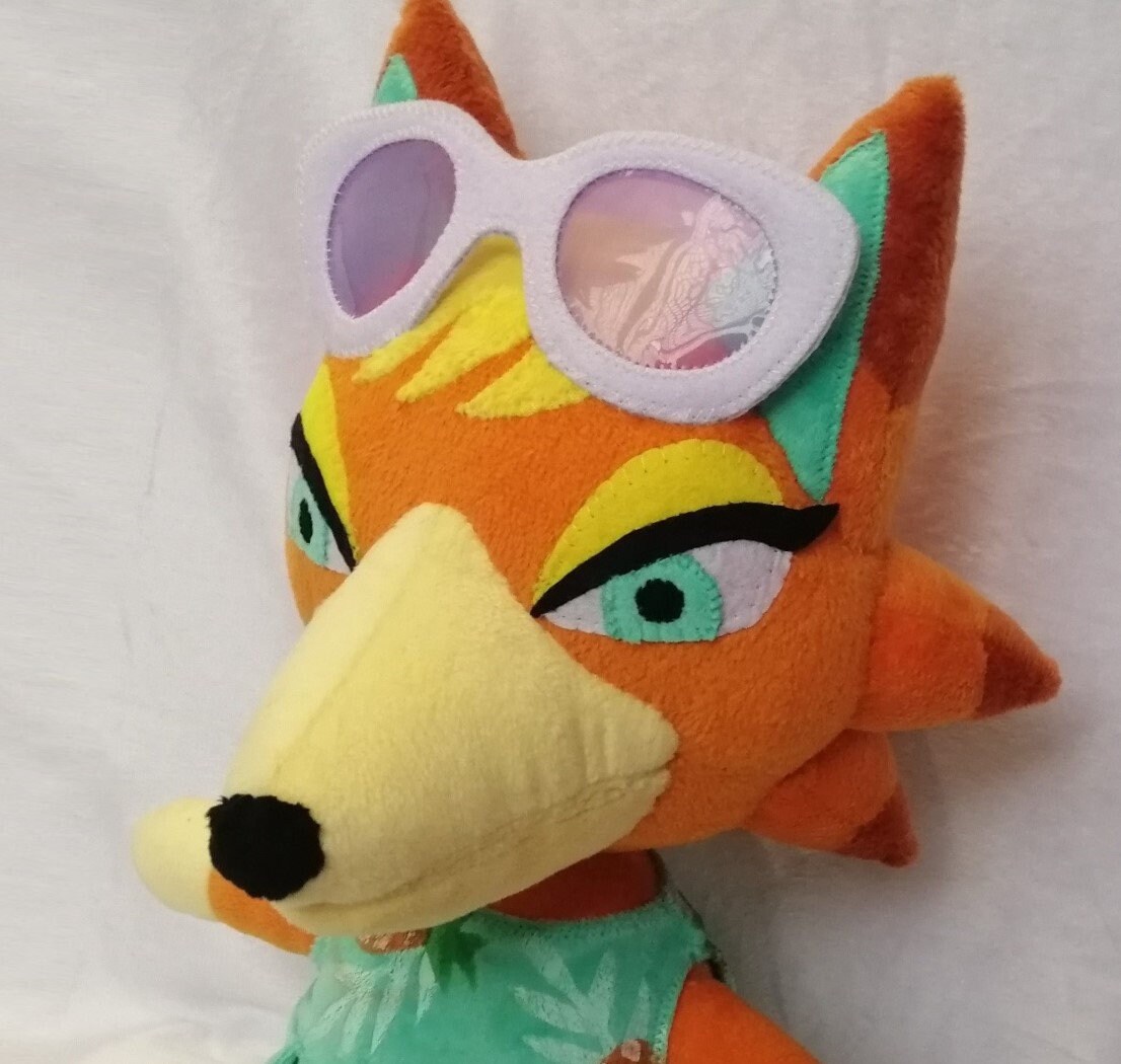 Audie the Peppy Wolf Villager From Animal Crossing 15,7” (40 Cm