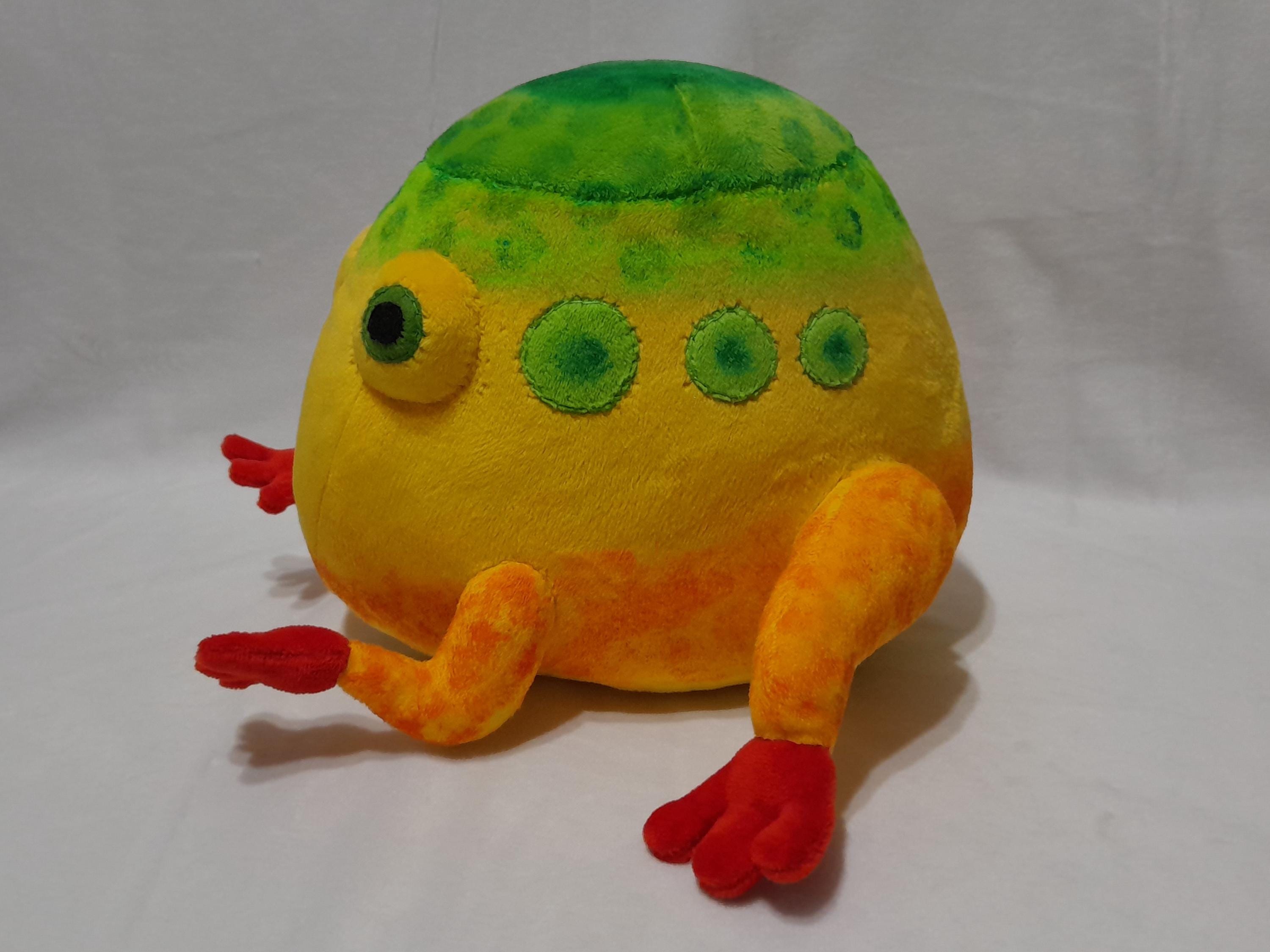 The yellow Wollyhop From Pikmin Plush Toy Height 7,8” (20 Cm) Wog