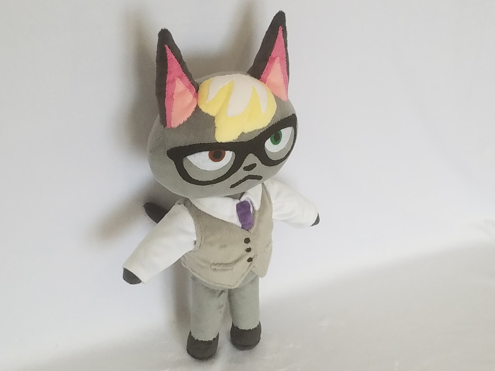 Raymond Animal Crossing Plush Toy Etsy