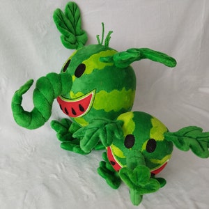 Watermelophants big and small from Cloudy with a Chance of Meatballs Plush Toys 9,1” / 4,7” (23 / 12 cm)  Watermelon Foodimals
