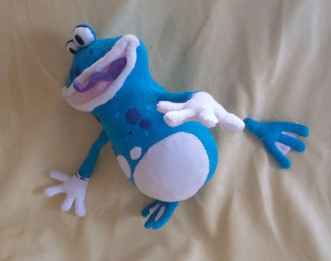 Globox Rayman Plush Toy 11.8 30 Cm Handmade Soft Toy Made Etsy