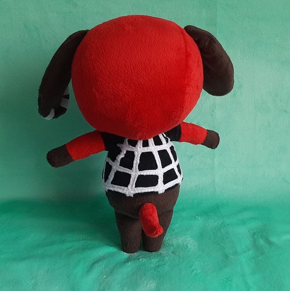 CHERRY ぬいぐるみ Cherry Dog Villager Animal Crossing Plush Toy 14,9″ (38 Cm
