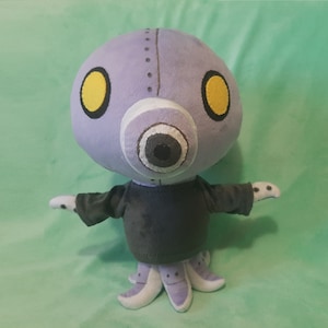 Cephalobot is a Smug Octopus in the Animal Crossing 15,7“ (40 cm) Plush Toy Octoberto Octoborg Polpobot 기가  ギーガー