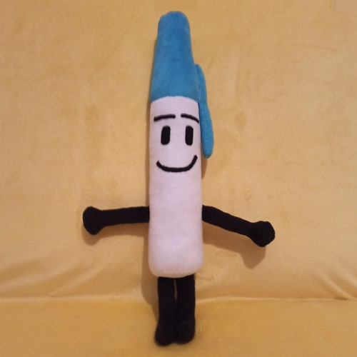 Four. Battle for Dream Island. BFB. BFDI. Large Plush Toy. Etsy