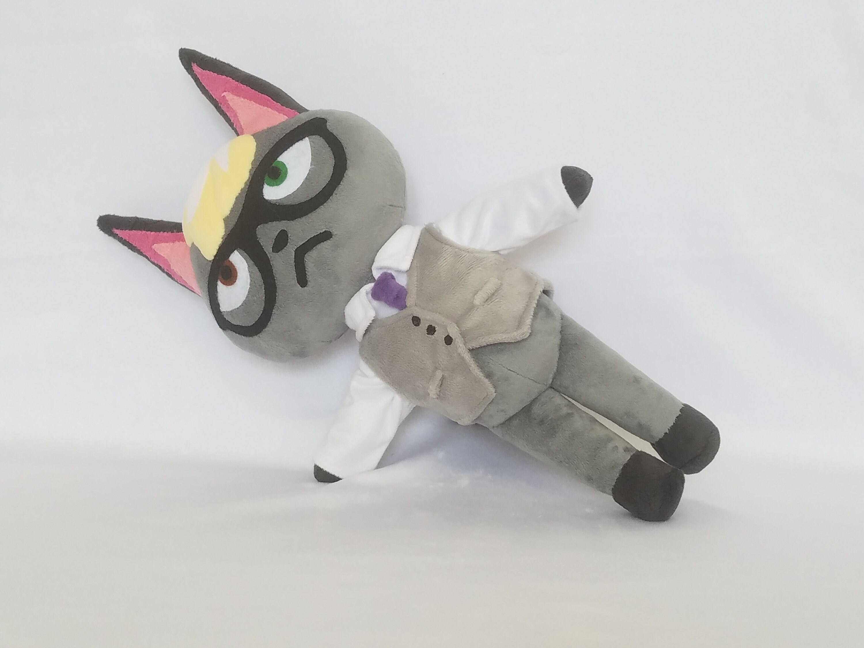 Raymond Animal Crossing Plush Toy Etsy