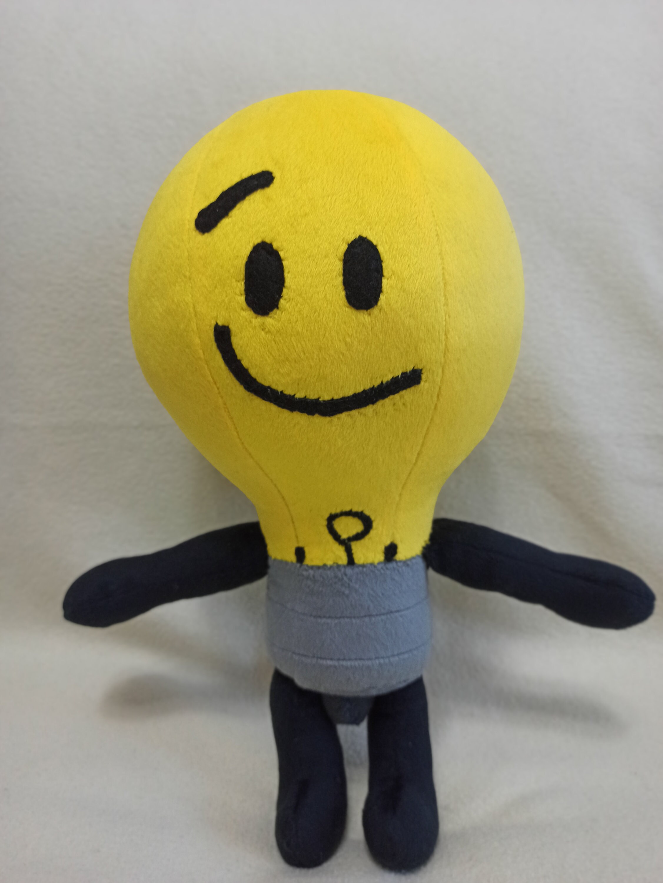 Lightbulb the Bright Leader 142 36 Cm Plush Toy Inanimate Etsy UK