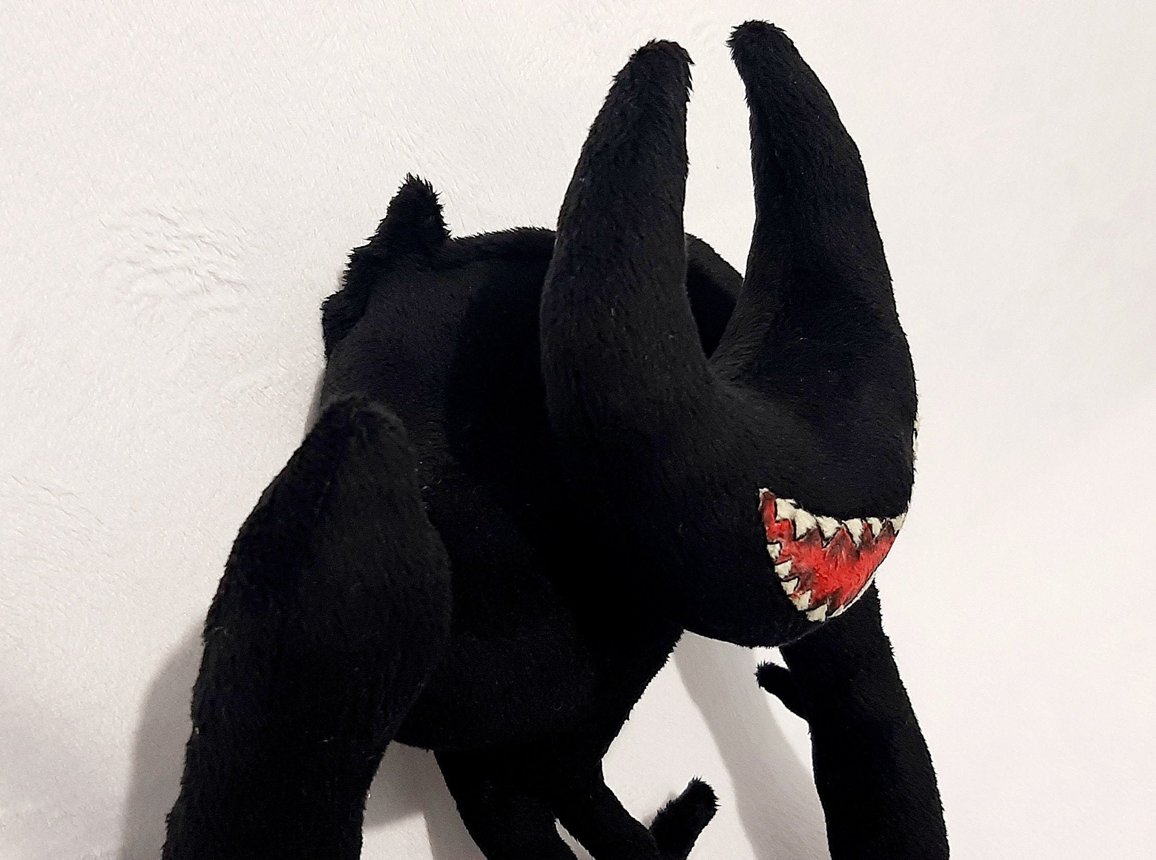Ink Demon Custom Plush Toy 18.9 48 Cm From the Game Bendy Etsy Singapore