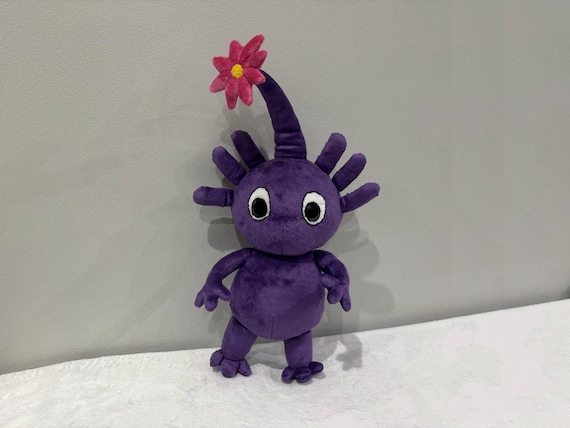 紫のピクミン 11.8インチ (30 cm) 手作りぬいぐるみ - Etsy 日本