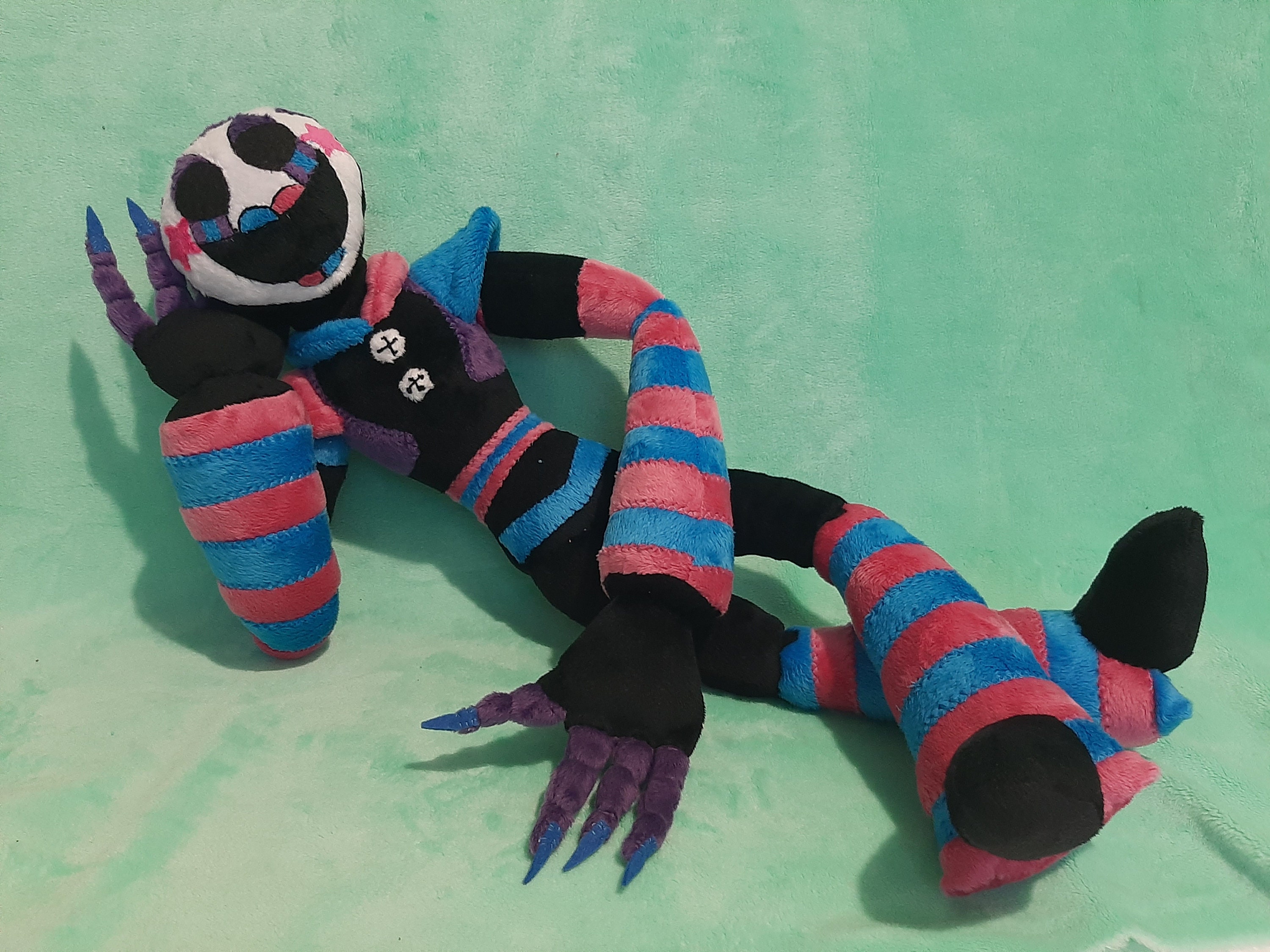 Glamrock Bonnie custom plush review! (Fnaf Security Breach) 