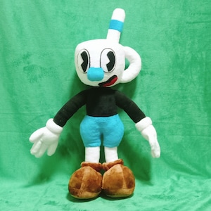 Mugman from Cuphead 15,7” (40 cm) plush toy