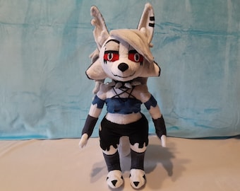 Helluva Boss の Hellhound Loona 17.7 インチ (45 cm) プレミアム