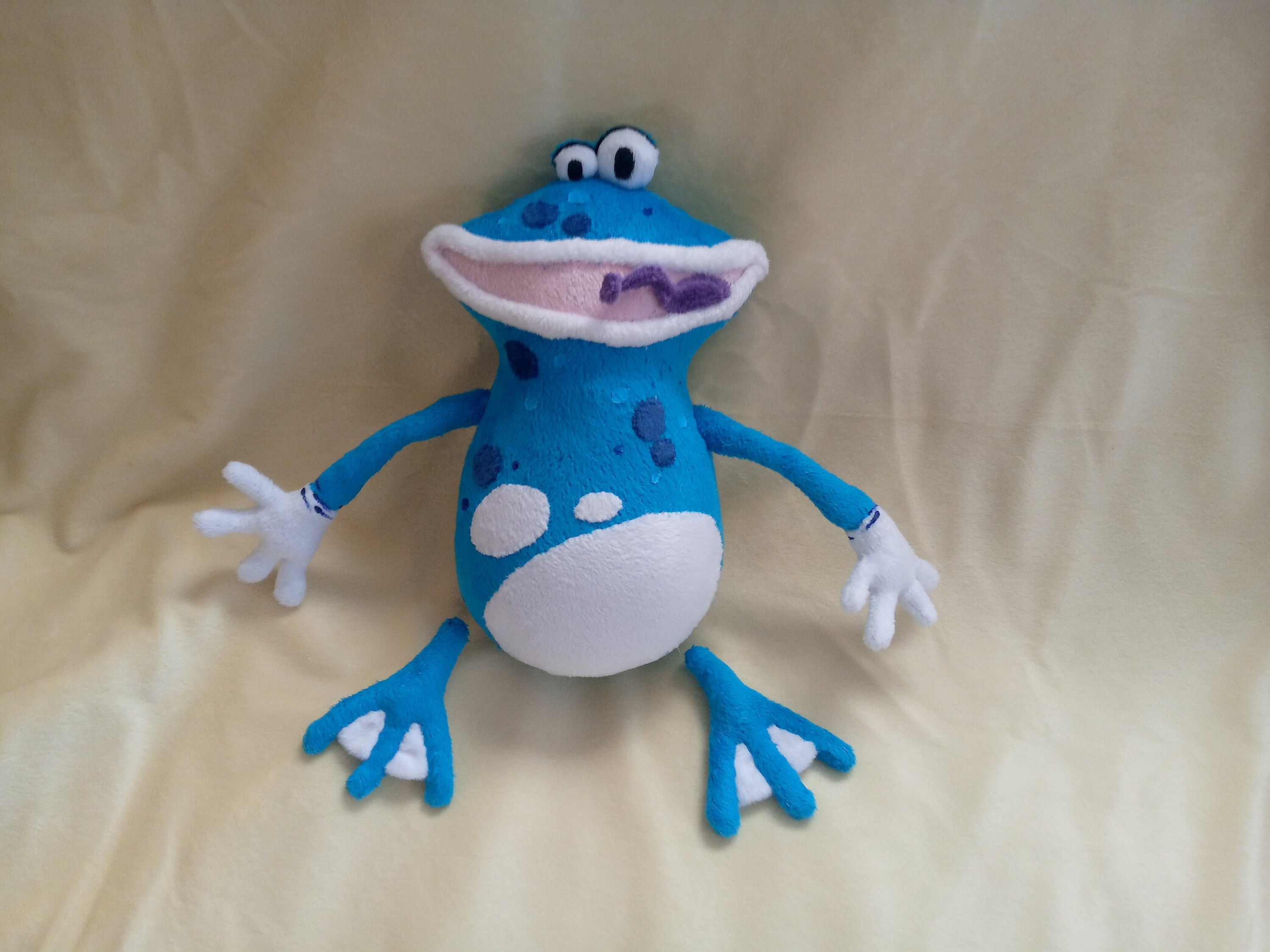 Globox Rayman Plush Toy 11.8 30 Cm Handmade Soft Toy Made to Order