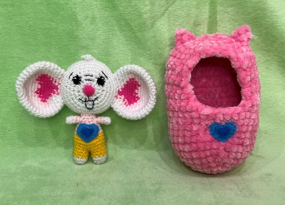 Chip and Potato Inspired Two Dolls Crochet Pattern Set in 