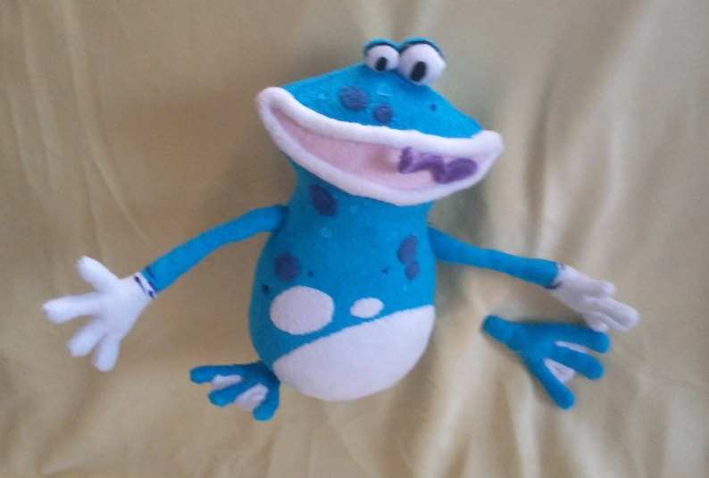 Globox Rayman Plush Toy 11.8 30 Cm Handmade Soft Toy Made Etsy