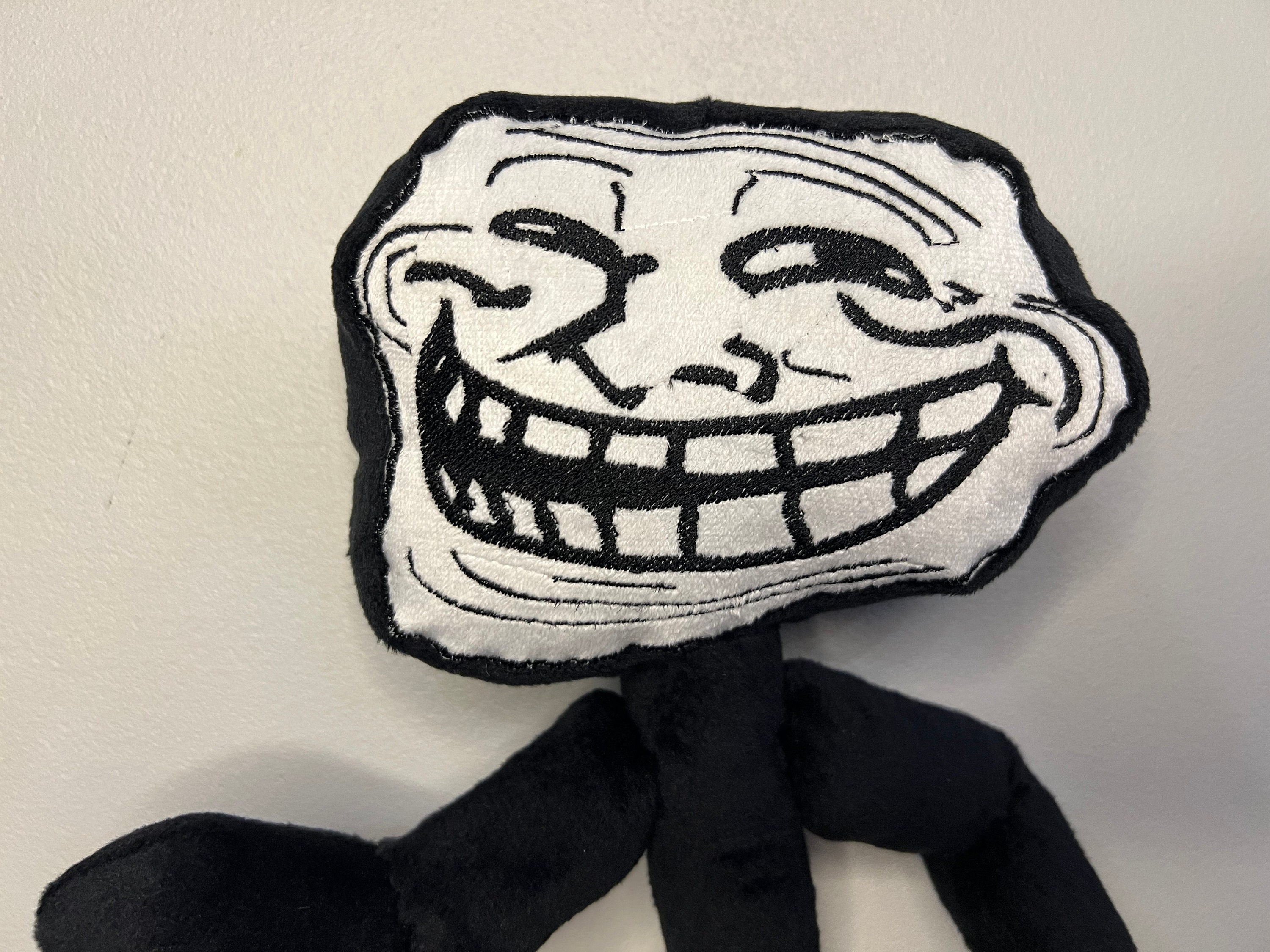 Trollface 157 40 Cm Plush Toy Troll Face Meme Internet -  Israel