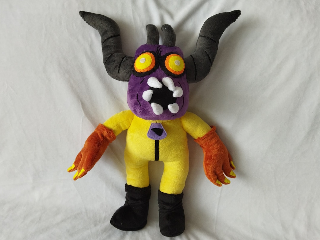 Moloch Dexter From It’s Spooky Month 16.5” (42 Cm) Plush Toy Erotoph - Etsy