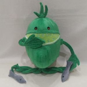 Pickle from Cloudy with a Chance of Meatballs Plüschtier 38 cm + 2 Sardinenfische