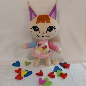 Merry Cat villager Animal Crossing 15,7” (40 cm) Plush Toy Susi Mischka Sacchi Katy 유네찌