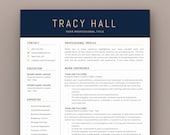 Executive Resume Template | Modern C Level Resume Template for Word | CEO Resume | Director Resume Template 2023 | 3 Page Resume Template