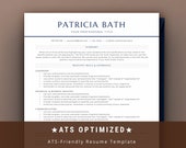 Functional Resume Template, ATS Resume Word Skills Based Resume, CV Template Word, Professional Resume with Skills Summary for Career Change