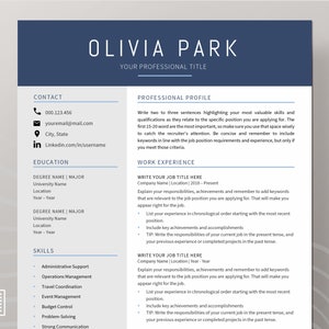 Template de Currículo Word, Modelo de Currículo Para Preencher | Curriculum Vitae, CV Modelo Canadense e Americano com Carta de Apresentação
