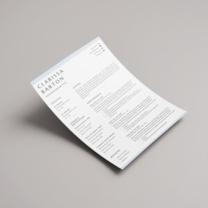 Nursing Resume Template | Nurse CV Template | Registered Nurse, Nurse Practitioner, RN, Doctor, Graduate Nurse, Two Page Resume for Word image 10