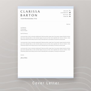 Nursing Resume Template | Nurse CV Template | Registered Nurse, Nurse Practitioner, RN, Doctor, Graduate Nurse, Two Page Resume for Word image 4
