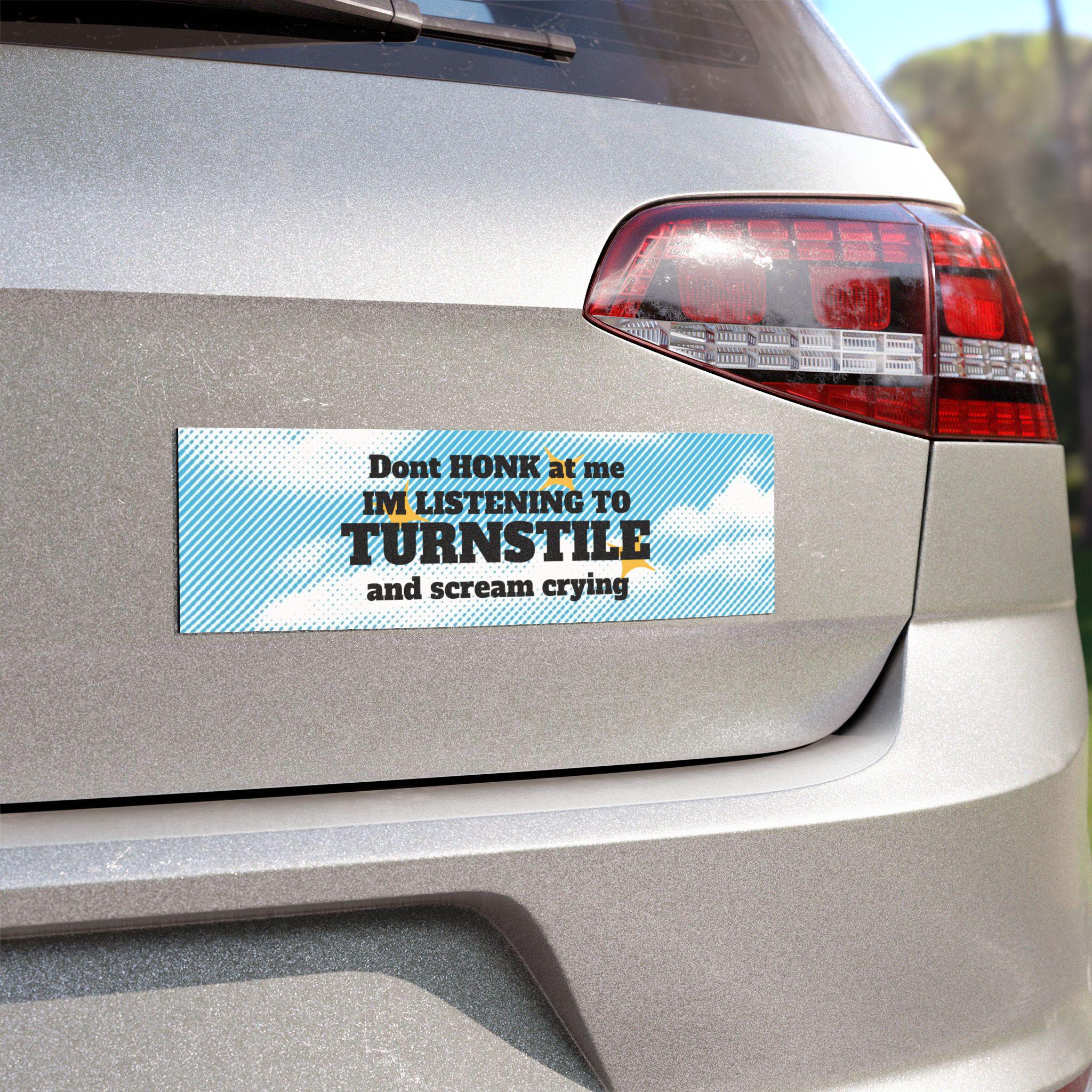 Turnstile Bumper Sticker - Etsy