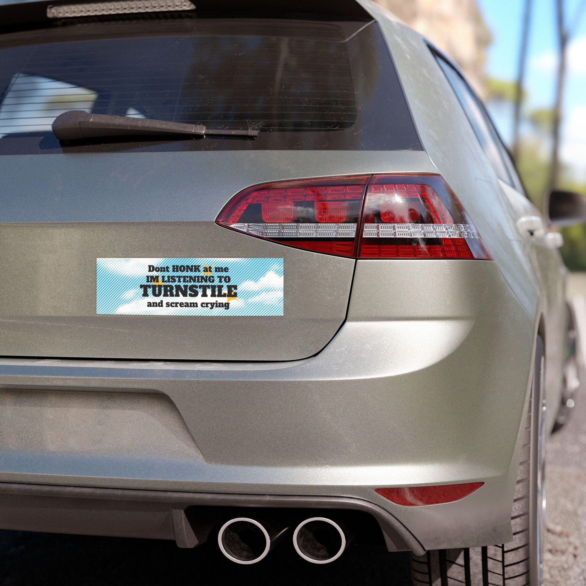 Turnstile Bumper Sticker - Etsy
