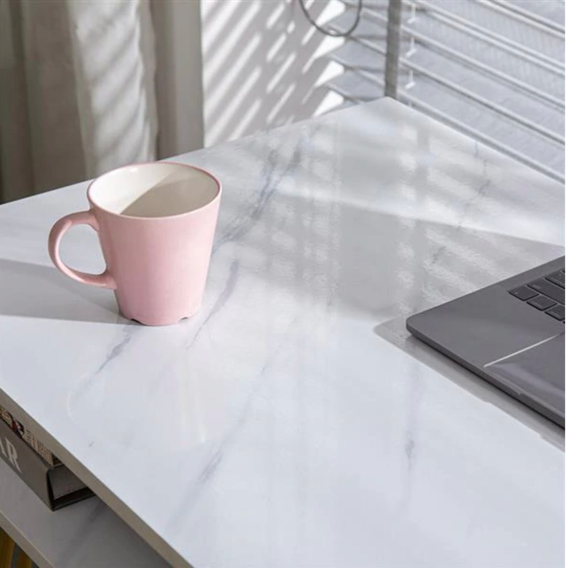 Marble Office Desk Computer Table Study Marble Table Top Etsy