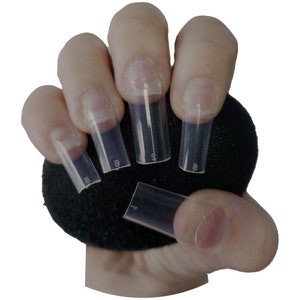 Clear Empress C Curve Nail Tip False Nail Half Cover Etsy Clear Empress C Curve Nail Tip False Nail Half Cover Etsy