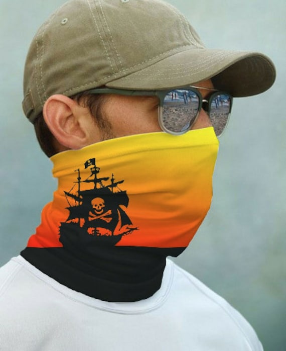 Sun Neck Gaiter Bandana Face Mask Face Cover UPF 50 UV Protecter