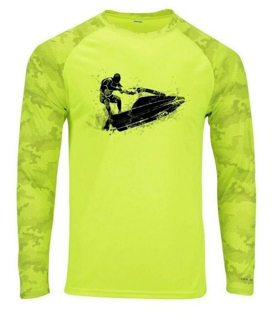 Wave Runner Swim Shirts for Men Uv Sun Protective Rash Guard