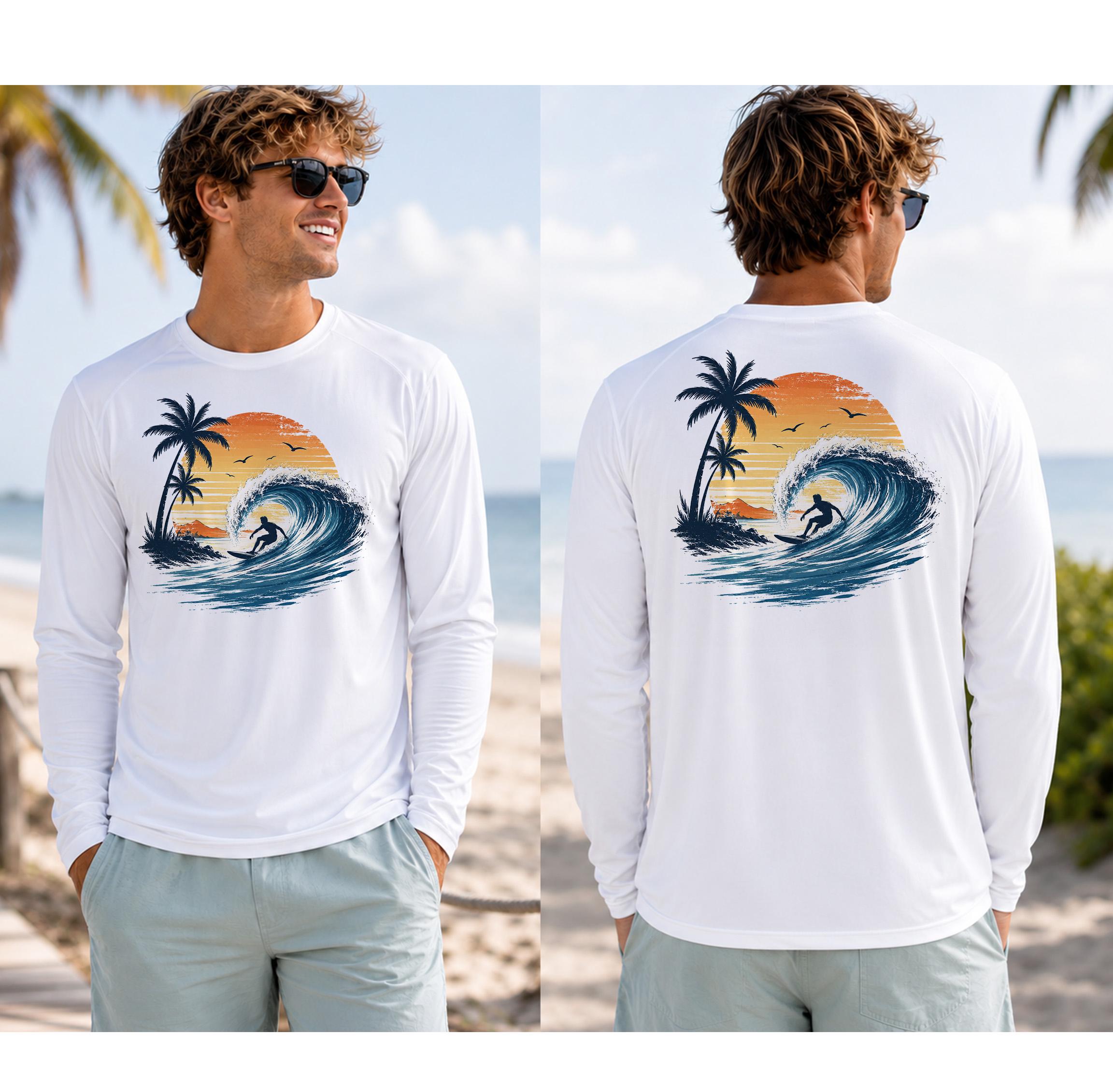 Vintage Long Sleeve Surf Shirts - Etsy