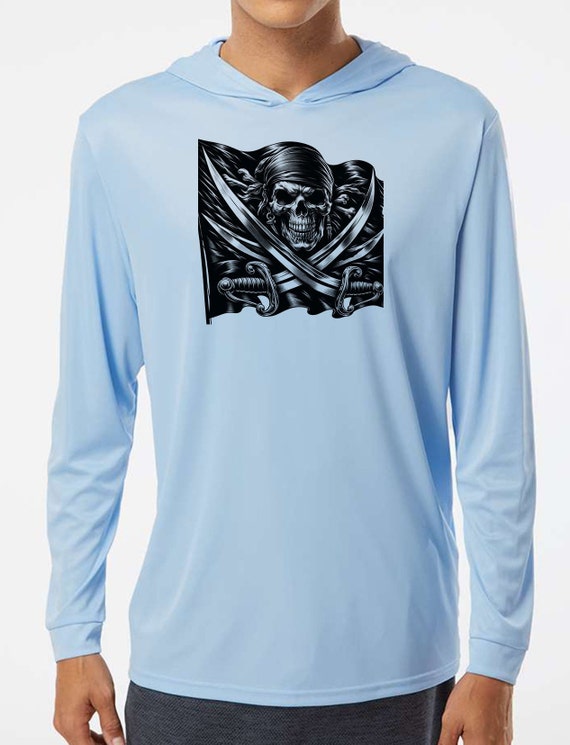 Maglietta Tecnica Poliestere Maglietta A Maniche Lunghe Uomo UPF 50 Per Pesca E Sport - Protezione UV, Tessuto Tecnico In Poliestere Maglia Protezione Uv Uomo - Foto 5