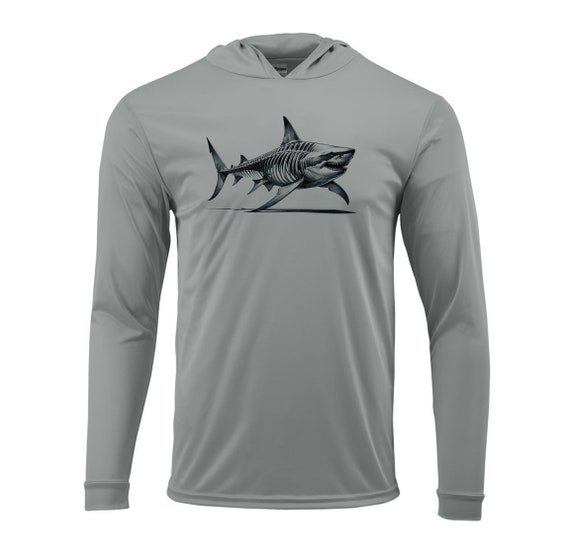 Maglietta Tecnica Poliestere Maglietta A Maniche Lunghe Uomo UPF 50 Per Pesca E Sport - Protezione UV, Tessuto Tecnico In Poliestere Maglia Protezione Uv Uomo - Foto 6