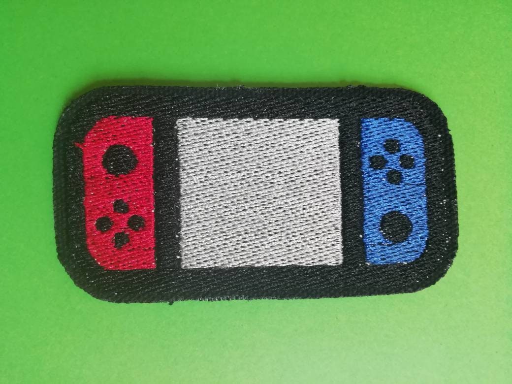 Super Mario Number One Patch Nintendo Smash Bros Embroidered Iron
