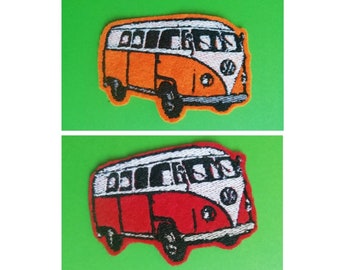 7.5 iron-on Camper Van patch