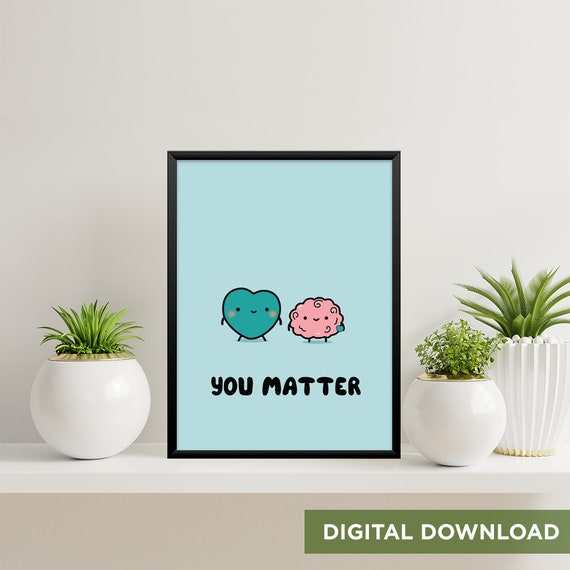 Persona 1 - Mental Health Matters - Posters and Art Prints