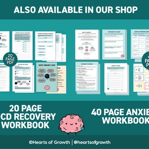 Warenwirtschafts-Hierarchie-Arbeitsblätter | OCD Expositions Therapie (Digitaler Download) Bild 4