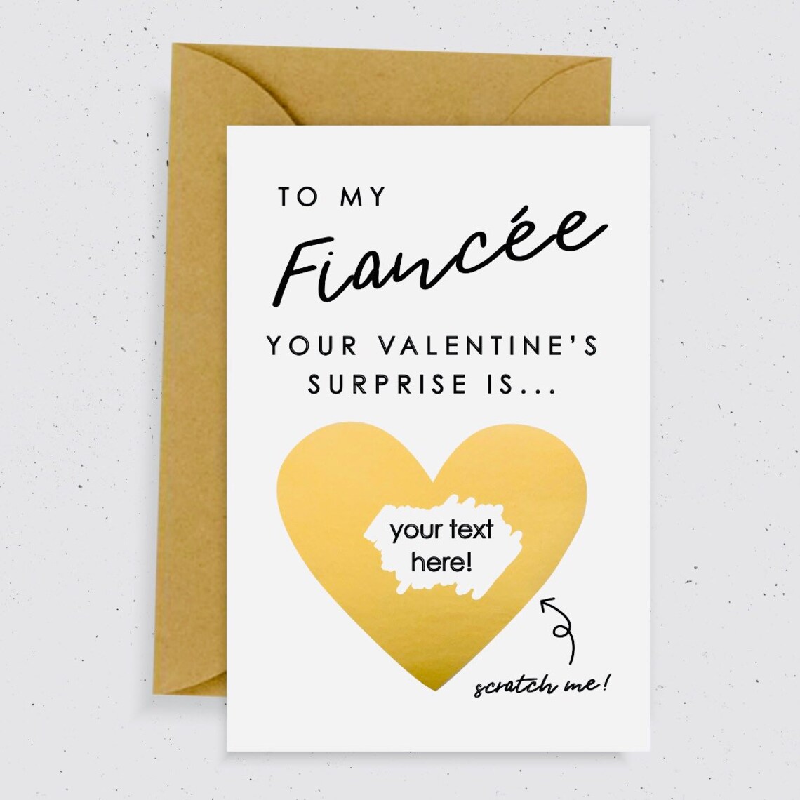 To My Fiancee Valentines Card Fiancee Card Your Valentines | Etsy