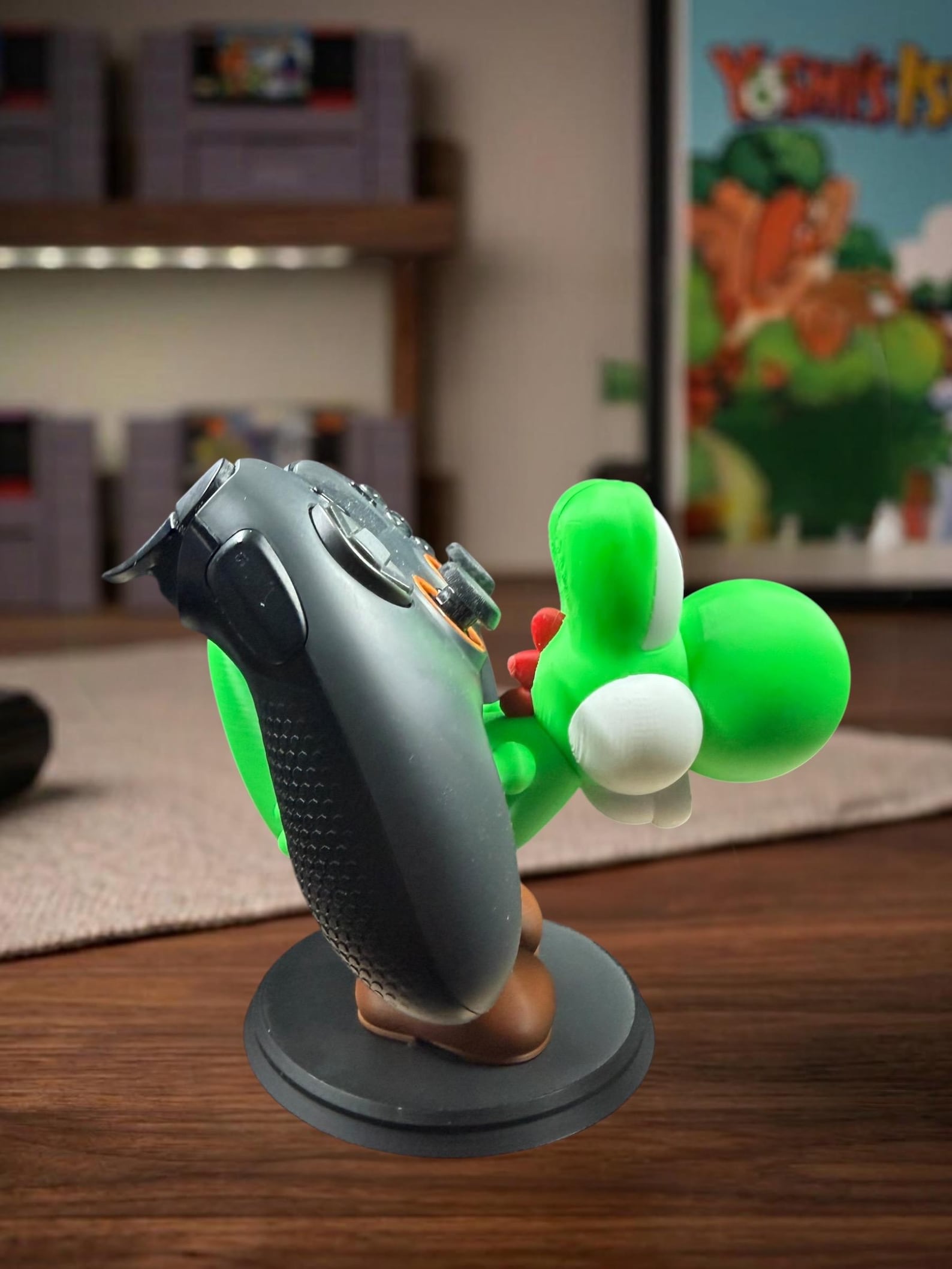 Yoshi Controller Stand | Nintendo Gaming Controller Holder | Desk ...
