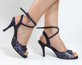 Professional Argentine Tango & Latin Dance Shoes, Custom, Handmade, Full-Grain leather