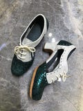 Professional Flamenco dance shoes, Custom, Handmade, Hornbeam, Studded Sole, Full-Grain leather