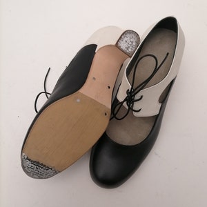 Professional Flamenco dance shoes, Custom, Handmade, Hornbeam, Studded Sole, Full-Grain leather