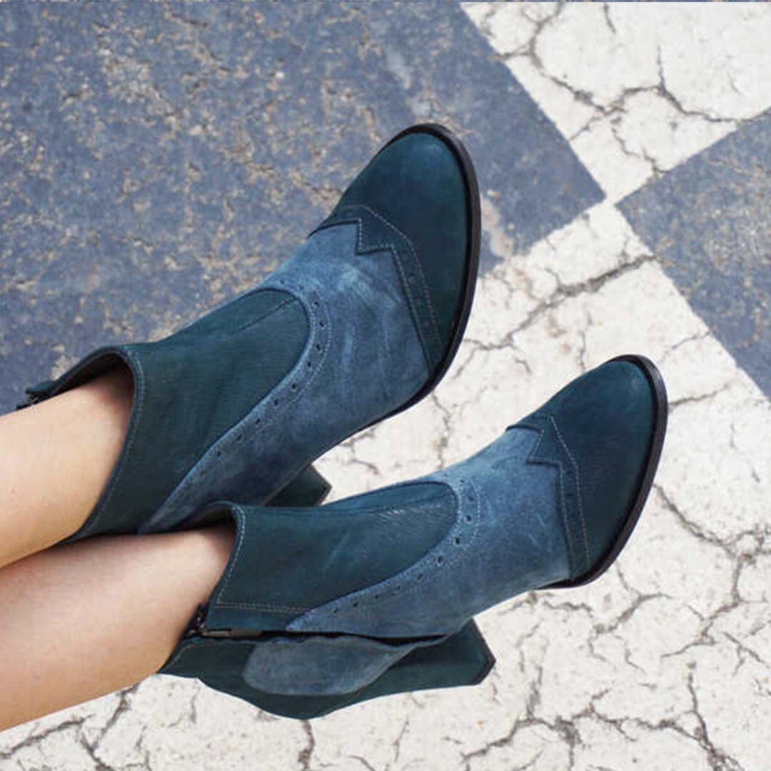 full grain leather boots womens